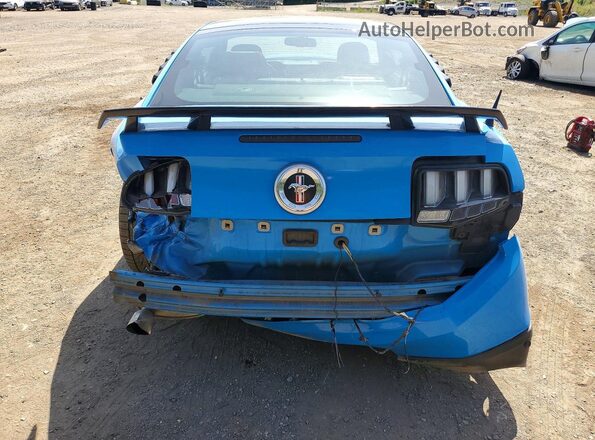 1ZVBP8AM4C5215485 2025 FORD MUSTANG Blue უკანა ხედი