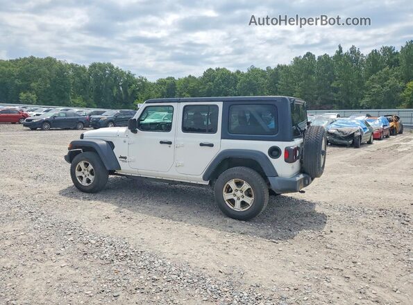1C4HJXKN8MW672697 2021 JEEP WRANGLER White უკანა მარჯვენა