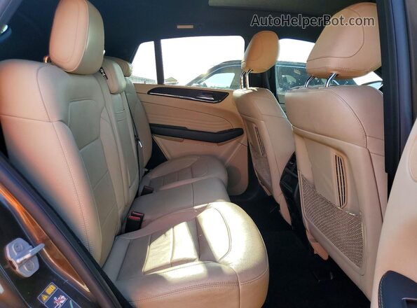 4JGED6EB3GA020699 2016 MERCEDES-BENZ GLE-CLASS Brown ძრავის განყოფილების ხედი