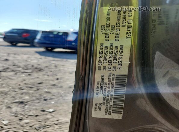 ZFBHRFBB3K6N97237 2019 RAM PROMASTER Black VIN კოდის სტიკერის ხედი
