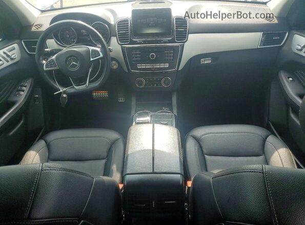 4JGDA5HB4GA706390 2016 MERCEDES-BENZ GLE Blue Widok zestawu wskaźników