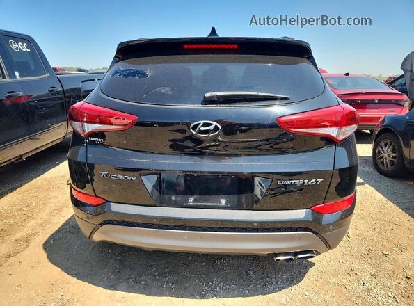 KM8J33A25GU068712 2016 HYUNDAI TUCSON Black Vista interior delantera