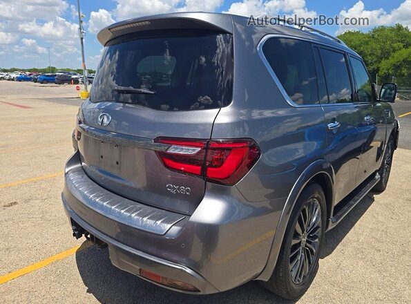 JN8AZ2AF3M9720407 2021 INFINITI QX80 Gray Front view