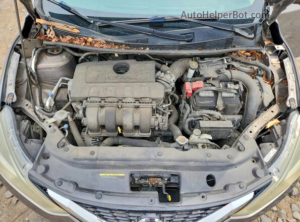 3N1AB7APXGY308430 2016 NISSAN SENTRA Серый Вид подкапотного пространства