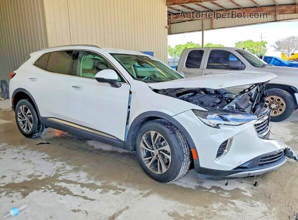 LRBFZNR41ND053260 2022 BUICK ENVISION White წინა ხედი