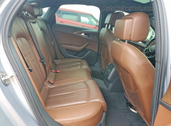 WAUFGAFC0GN005609 2016 AUDI A6 Silver Սալոնի հետևի տեսք
