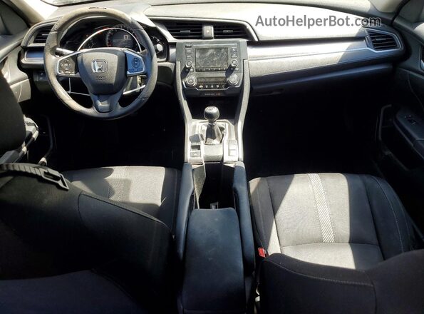 19XFC2E57GE022936 2016 HONDA CIVIC Charcoal Vista del cuadro de instrumentos