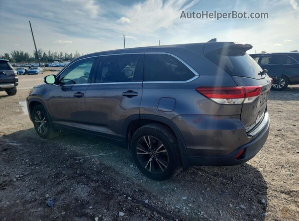 5TDBZRFH0HS414372 2017 TOYOTA HIGHLANDER Серый Задняя правая четверть