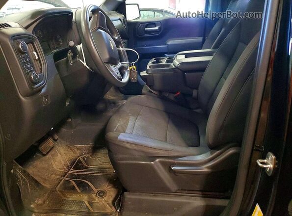 1GCRYBEK2LZ202389 2020 CHEVROLET SILVERADO Black Widok deski rozdzielczej