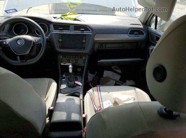 3VV3B7AX6MM063524 2021 VOLKSWAGEN TIGUAN White Vista del cuadro de instrumentos