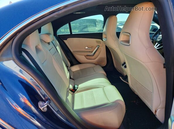 W1K5J4GB2LN089990 2020 MERCEDES-BENZ CLA-CLASS Blue Вид задньої частини салону