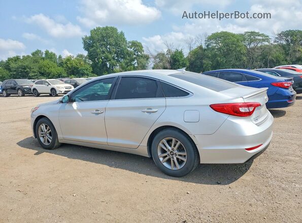5NPE24AF4HH491648 2017 HYUNDAI SONATA Silver Rear right