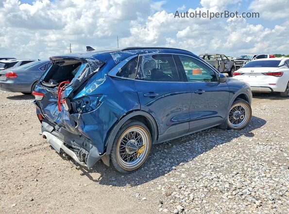 1FMCU9DZ9LUB33993 2020 FORD ESCAPE Blue Передня права чверть