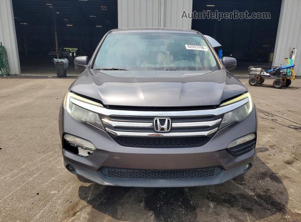 5FNYF6H87GB085252 2016 HONDA PILOT Silver უკანა ხედი