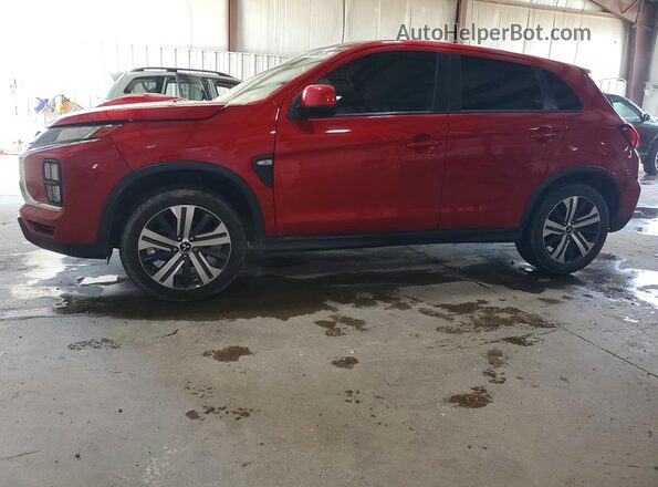 JA4ARUAU7PU004448 2023 MITSUBISHI OUTLANDER Red Tył lewy