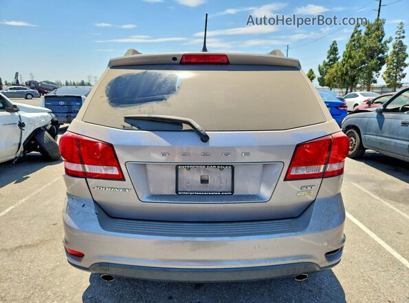 3C4PDCBG1HT576614 2017 DODGE JOURNEY Gray წინა სალონის ხედი
