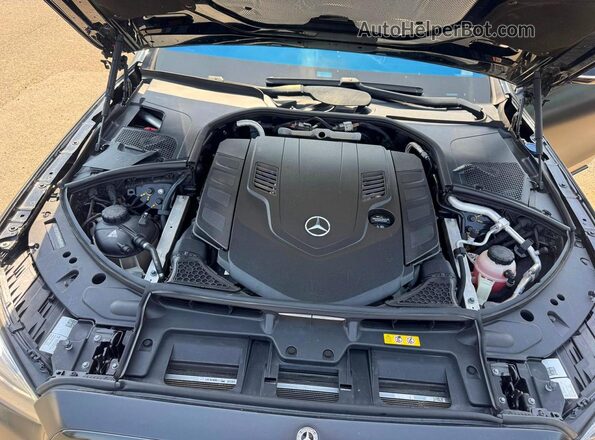 W1K6G7GB9MA018850 2021 MERCEDES-BENZ S-CLASS Black VIN კოდის სტიკერის ხედი