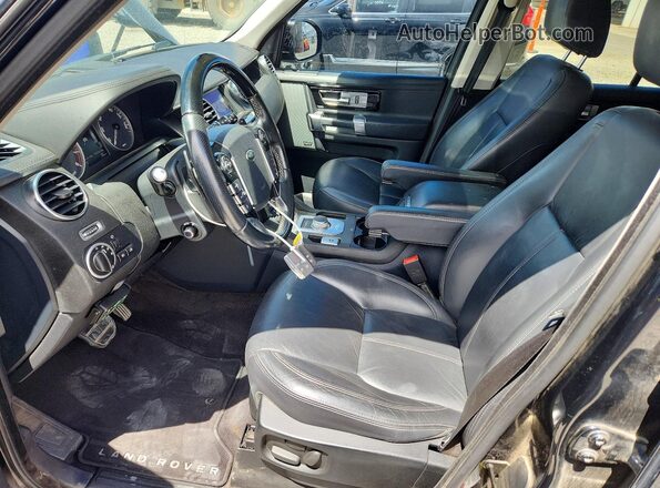 SALAK2V63GA811201 2016 LAND ROVER LR4 Black წინა პანელის ხედი