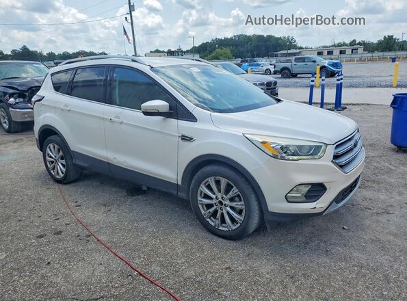 1FMCU0JD1HUB12664 2017 FORD ESCAPE White Вид спереду