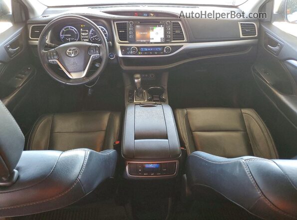 5TDJGRFH7JS050765 2018 TOYOTA HIGHLANDER Gray Instrument cluster view