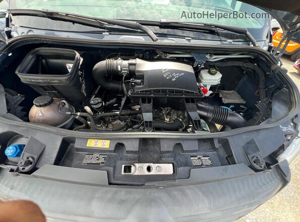 WD4PF1CDXKP149520 2019 MERCEDES-BENZ SPRINTER Синий Вид панели приборов