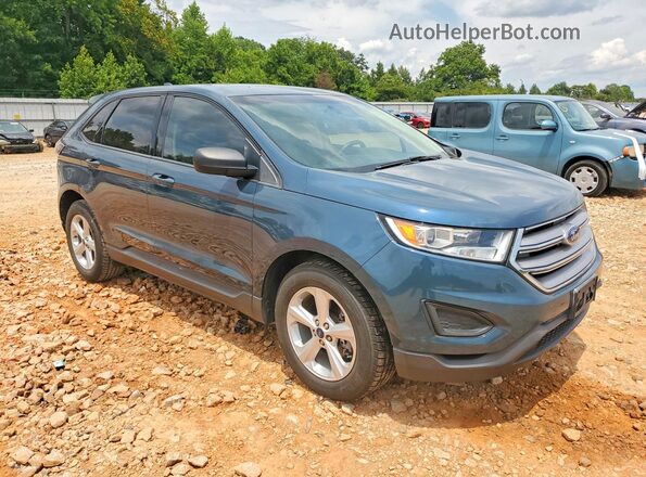 2FMPK3G94GBC40431 2016 FORD EDGE Синий Вид спереди