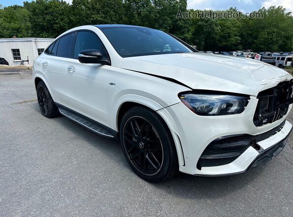 4JGFD6BB6NA801206 2022 MERCEDES-BENZ GLE Белый Вид спереди