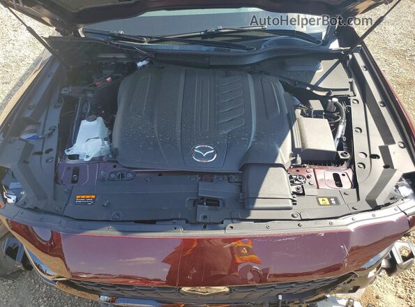 JM3KKCHD8T1387463 2026 MAZDA CX-90 Red VIN კოდის სტიკერის ხედი