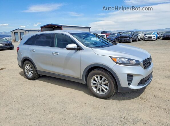 5XYPGDA36KG454258 2019 KIA SORENTO Silver Вид спереду