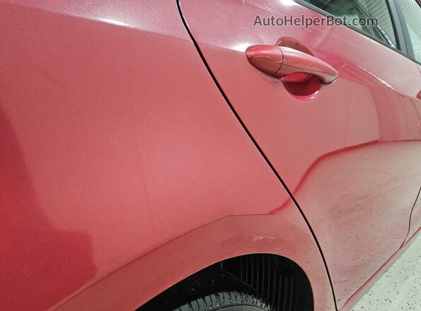 KNAFK4A64G5562377 2016 KIA FORTE Red 