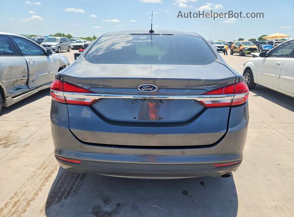 3FA6P0HD7JR176550 2018 FORD FUSION Gray Front interior view
