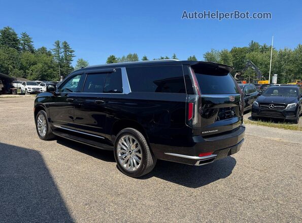 1GYS4KKL5NR278597 2022 CADILLAC ESCALADE Black Задня права чверть