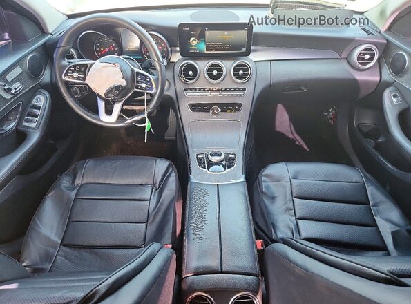 55SWF8DB1KU286799 2019 MERCEDES-BENZ C Серый Вид щитка приборов