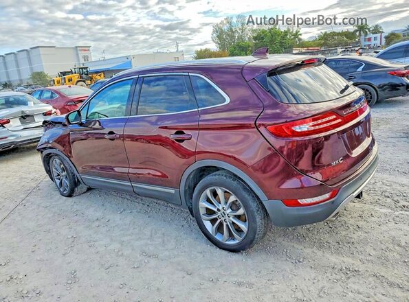 5LMCJ2C98HUL32796 2017 LINCOLN MKC Бордовый Задняя правая четверть