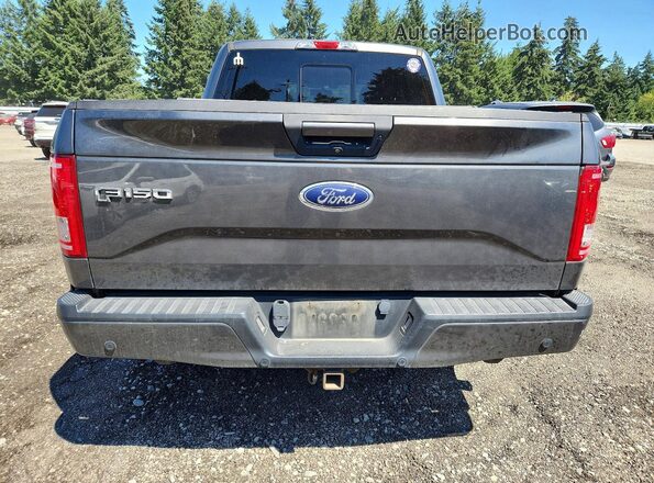1FTEW1EG8HFA47317 2017 FORD F150 Charcoal Front interior view