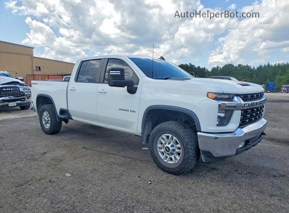 1GC4YNE72NF161435 2022 CHEVROLET SILVERADO Белый Вид спереди