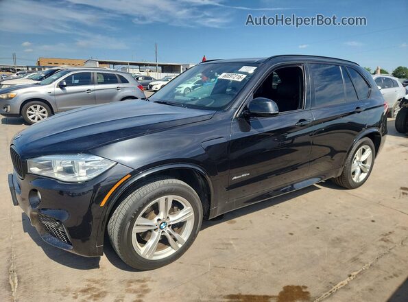 5UXKT0C59G0S75687 2016 BMW X5 Black Հետևի ձախ