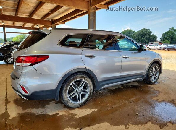 KM8SRDHF8KU300603 2019 HYUNDAI SANTA Gray Передня права чверть