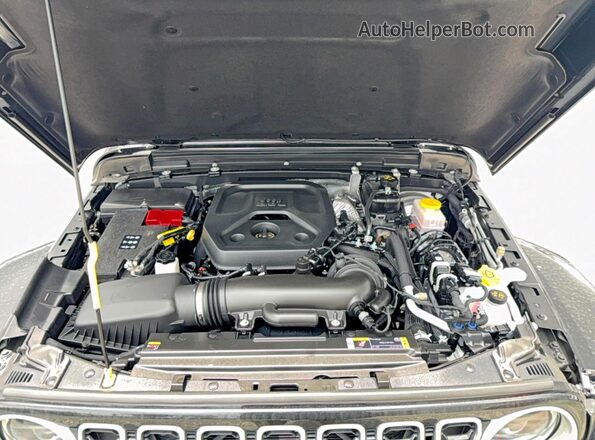 1C4PJXEN4SW508884 2025 JEEP WRANGLER Black წინა პანელის ხედი