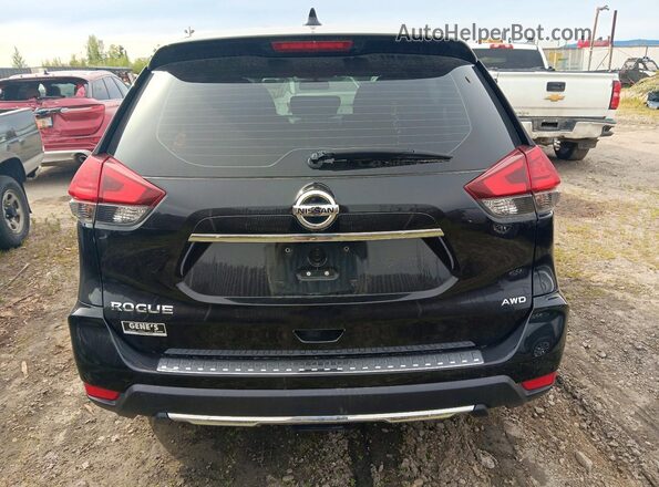 JN8AT2MV3HW251511 2017 NISSAN ROGUE Black Սալոնի դիմացի տեսք