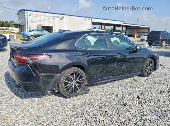 4T1G11AK5MU523929 2021 TOYOTA CAMRY Black Delantero derecho