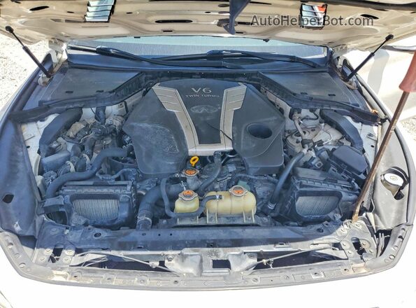 JN1EV7AP7GM301236 2016 INFINITI Q50 White Շարժիչի բաժամունքի տեսք