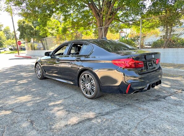 WBAJS1C05LWW82727 2020 BMW 5 SERIES Black Front right