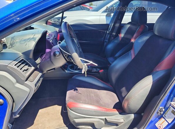 JF1VA2M66H9806287 2017 SUBARU WRX Blue Widok deski rozdzielczej