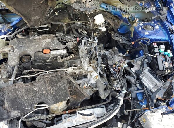2HGFC2F80MH533771 2021 HONDA CIVIC Blue Շարժիչի բաժամունքի տեսք