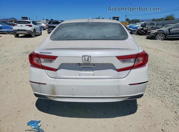 1HGCV1F40KA028362 2019 HONDA ACCORD White წინა სალონის ხედი