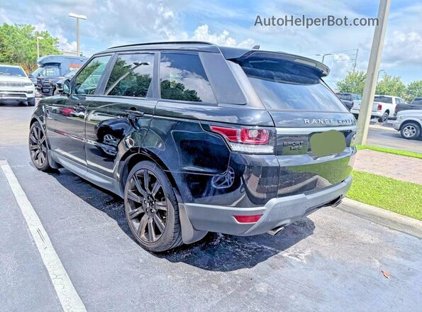 SALWR2VF8GA561603 2016 LAND ROVER RANGE Black Передня права чверть