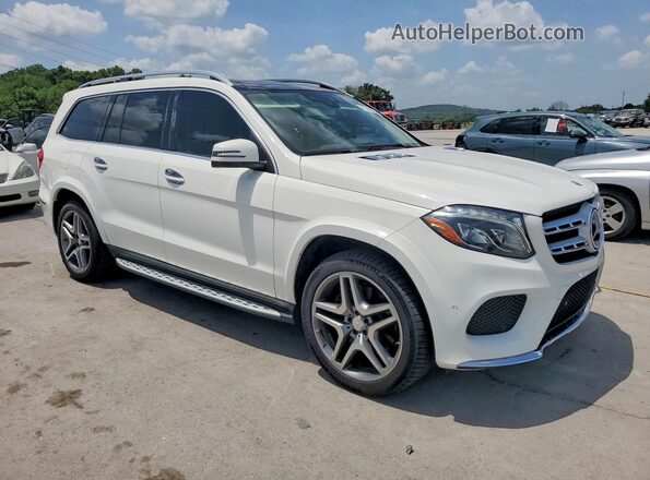4JGDF7DE8HA797887 2017 MERCEDES-BENZ GLS White Widok z przodu