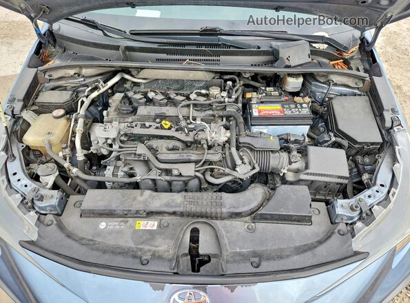 JTDS4RCE9LJ011117 2020 TOYOTA COROLLA Silver ძრავის განყოფილების ხედი