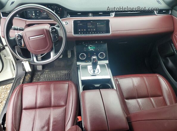 SALZP2FX2LH031395 2020 LAND ROVER RANGE ROVER White Widok zestawu wskaźników